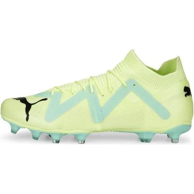 Chaussures De Foot Crampons Moules Homme PUMA FUTURE MATCH Jaune et Vert Cdiscount Sport