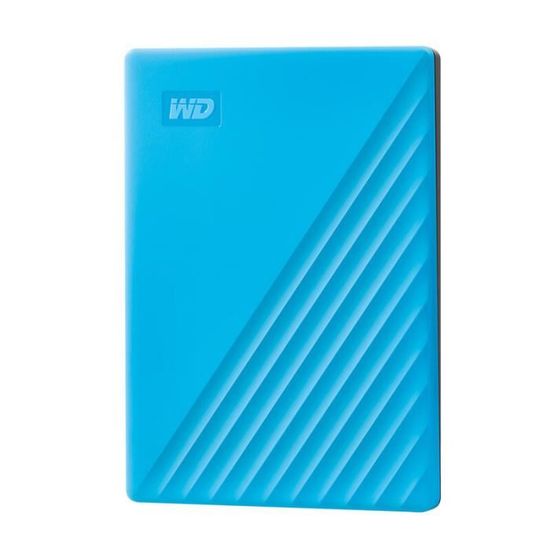 Blue Grande capacité !!! 5 To Western Digital WD My Passport Disque dur  externe USB 3.0 protection par mot de passe HDD Portable Mob - Cdiscount  Informatique