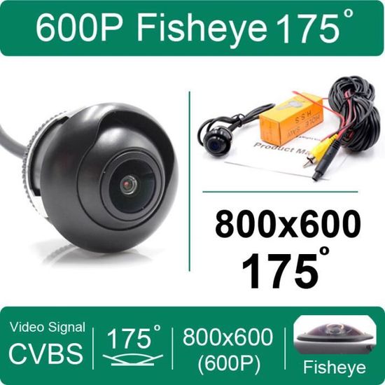 Caméra De Recul Voiture AHD 720P/1080P - Vision Nocturne, étanche IP68, Grand Angle 175° - Pour SUV, Camping-car, Camion