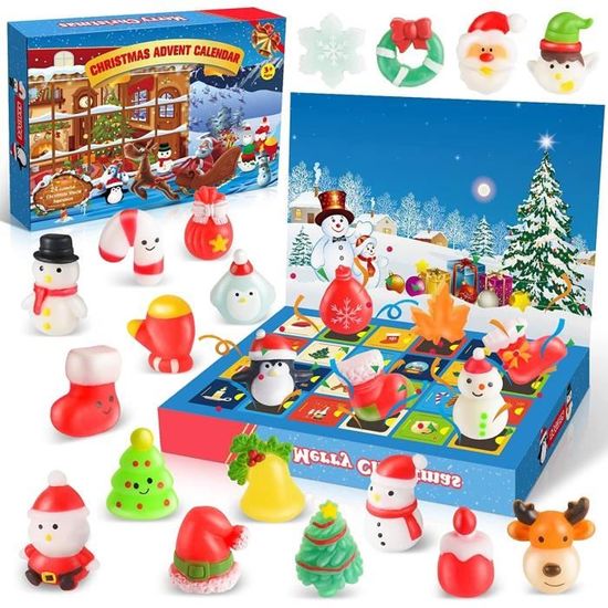 Calendrier de l'Avent 2022, Cadeau Noel Enfant Calendrier Avent Cadeau