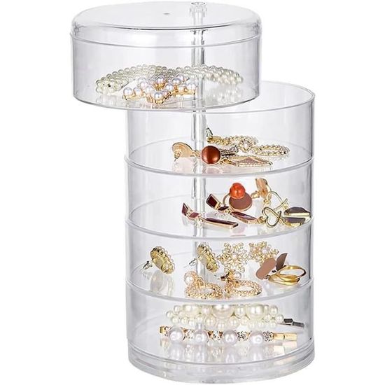 Boîte à Bijoux , Petite Pratique Transparente | Bijoux Evasion