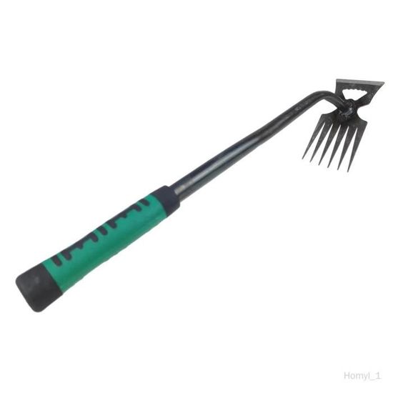 Désherbeur Manuel ENLACE - Acier Inoxydable | Poignée Bois | Pour Pissenlits Et Mauvaises Herbes | Outil Jardin