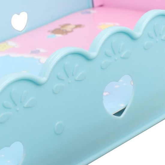 Jouet de lit de bébé miniature pour maison de poupée pour salle de jeux, chambre de bébé ou magasin de jouets. - France Jouet de lit de bébé miniature pour maison de poupée pour salle de jeux, chambre de bébé ou magasin de jouets. - France