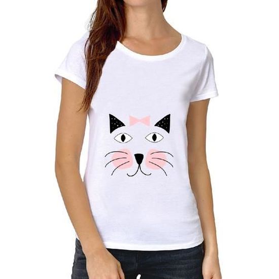 T Shirt Premium Femme Blanc Petit Chat Mignon Blanc Cdiscount Pret A Porter T Shirt Premium Femme Blanc Petit Chat Mignon Blanc Cdiscount Pret A Porter