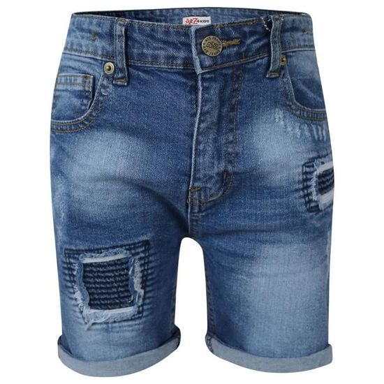 Short Garçon 2025 Style Chino Décontracté - Tissu Stretch, Poches, Pour école Et Sorties