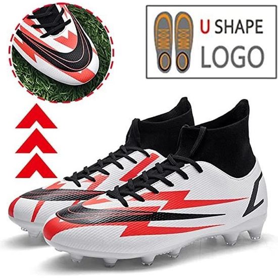 Chaussures De Football Enfant Mateju - Crampons Colorés - Pour Garçons Et Hommes - Intérieur Et Extérieur - Taille Selon Guide