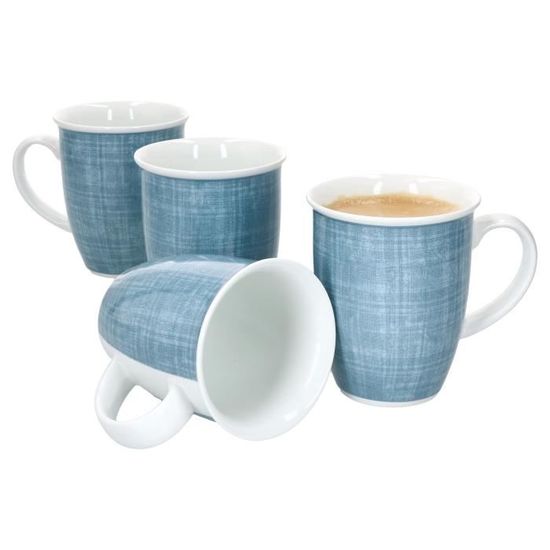 Ritzenhoff & Breker Mug Lot De 2 Cornello Creme - Porcelaine Lave-Vaisselle 300ml