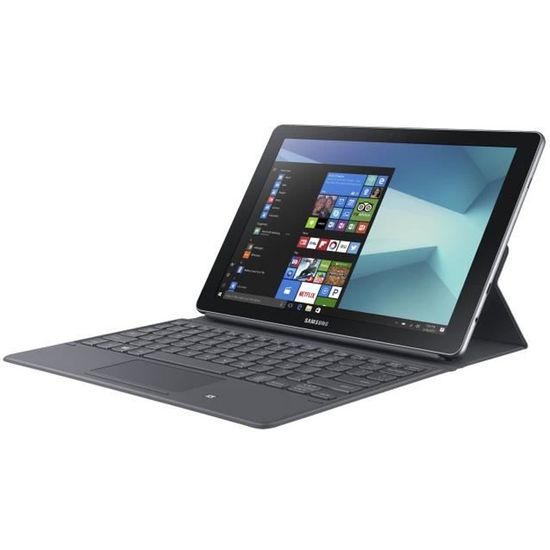 Samsung Galaxy Book - Tablette - avec clavier détachable - Core m3 2.6 GHz - Windows 10 Home - 4 Go RAM - 64 Go SSD