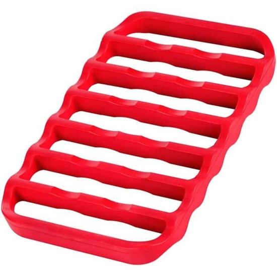 Norpro Grille De Four En Silicone Orange - Pousser/Tirer Résistant à La Chaleur Jusqu'à 340°C