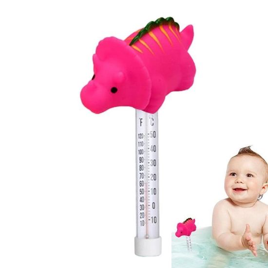 Thermomètre De Bain Forme Animal Mignon - Jouet Flottant Pour Bébé, Thermomètre Baignoire Sécurisé Et Amusant