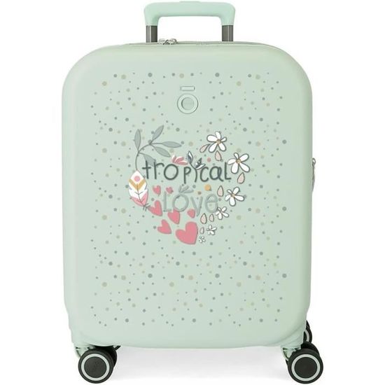 Pepe Jeans Nerea Blue Kabinenkoffer – 40x55x20 Cm, Starres ABS, TSA-Verschluss, 37 Liter, 2,74 Kg, 4 Doppelrollen. Handgepäck-tauglich & Stylisch!