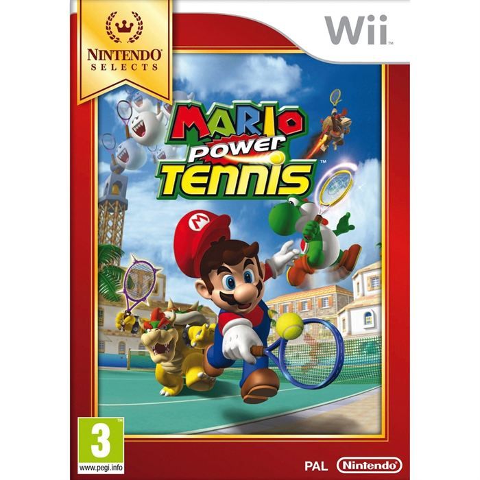 Mario Power Tennis Nintendo Selects Wii - vue 2