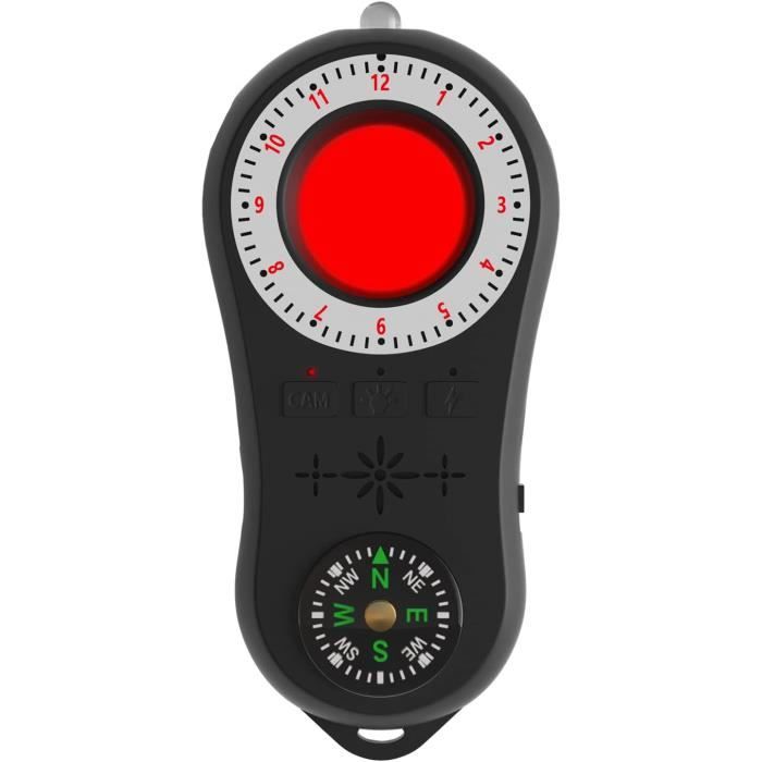 Détecteur Anti-espion TopYart - Caméra Cachée, Micro, Tracker GPS, Scanner RF 1MHz-6GHz, Portable