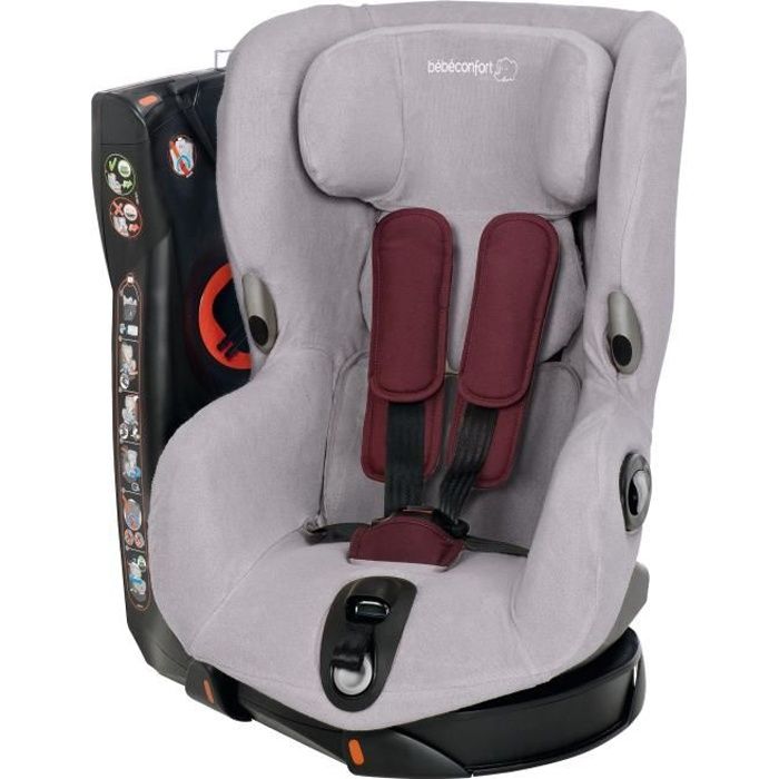 BEBE CONFORT Housse Eponge Siège auto Axiss Gr 1 - Cool Grey