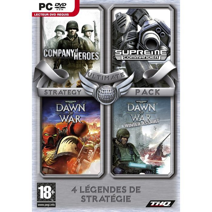 Thq Pack Ultimate Strategie 4 Jeux