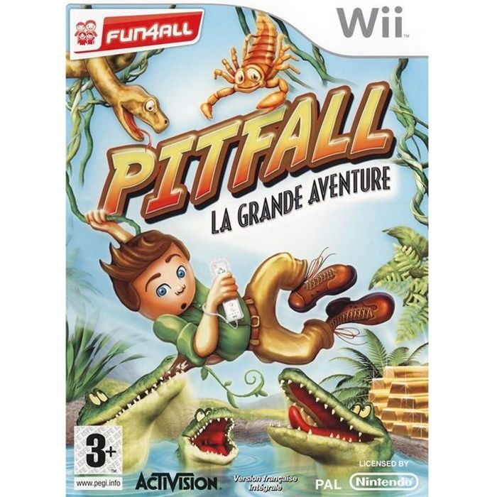 World Industries Pitfall : La Grande Aventure / Jeu Console Nintend