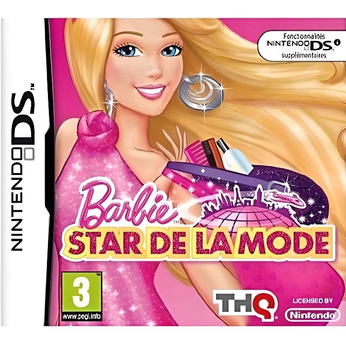 Barbie Star de la Mode Jeu DS - Cdiscount Jeux vidéo