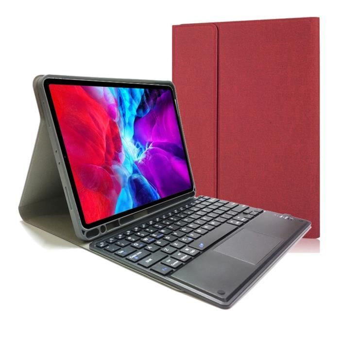 Deacewre Étui clavier pour iPad Pro 11 pouces 2020-2018 Prise en charge du chargement de l'Apple Pencil Deace01050316