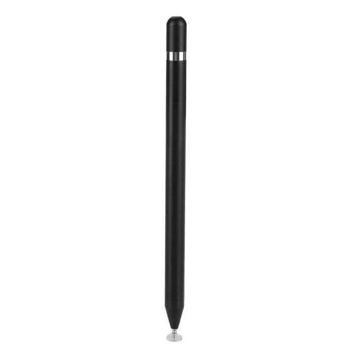 Stylet tactile capacitif pour Android - iOS - Windows - tablette de téléphone ipadpenil (noir)