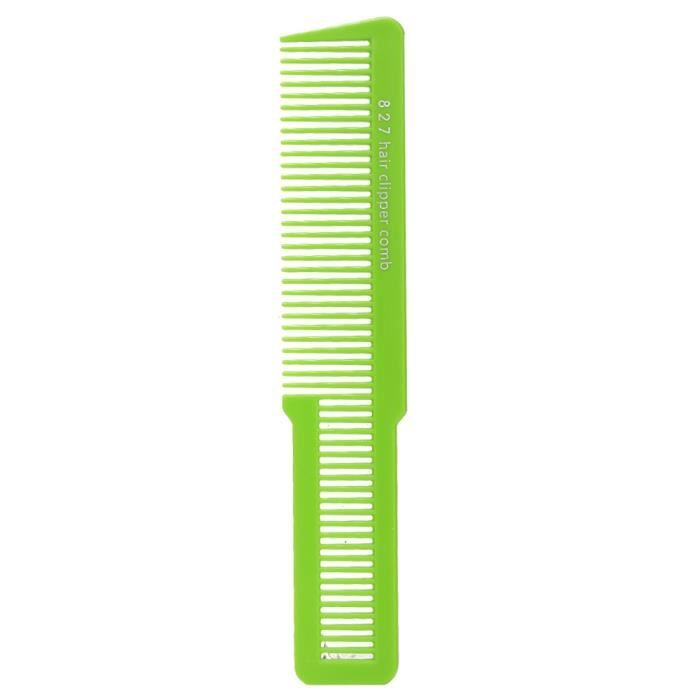 CHI ◘ Peigne Salon professionnel tondeuse à cheveux coupe peigne coiffeur peigne de coiffeur pour coupe de cheveux (vert)