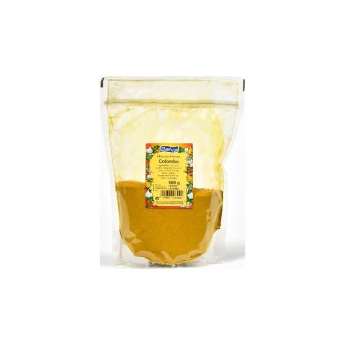Epices moulues pour Colombo - 500g