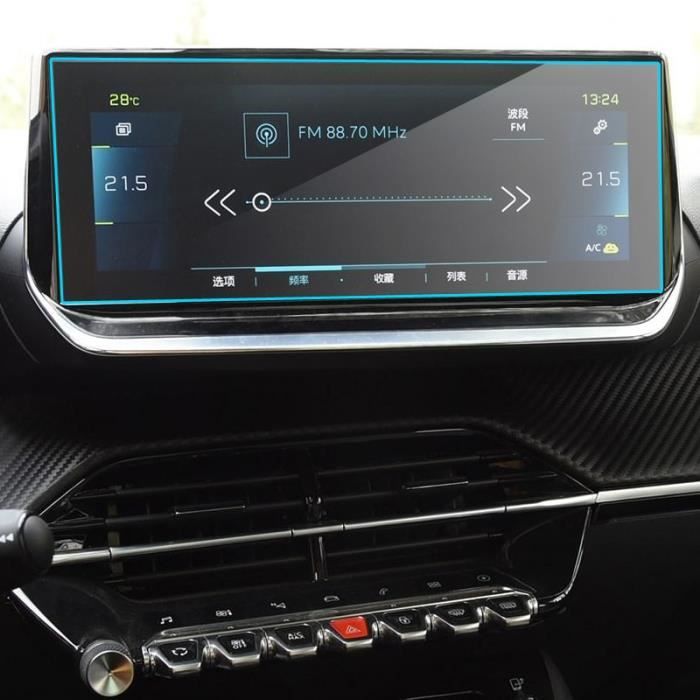 Amenagement Interieur,Protecteur d'écran, film 10 pouces, avec navigation gps pour Peugeot 2008 e 2008 2020