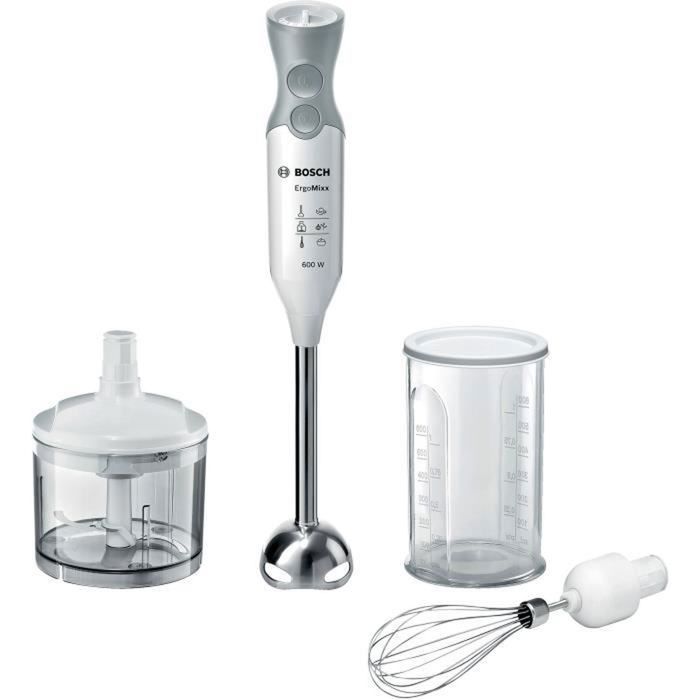 BOSCH MSM66150 ERGOMIXX Mixeur plongeant - Blanc/Gris