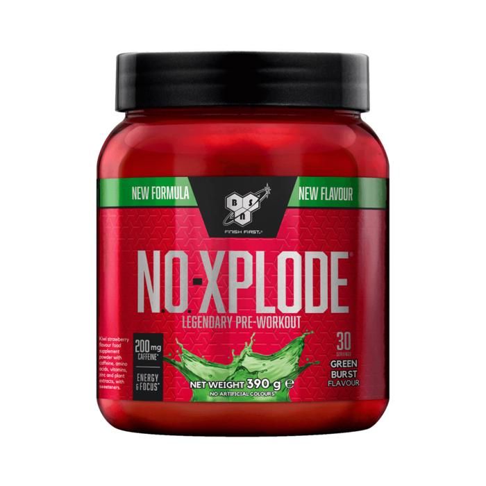 N.O.-Xplode 390g Green Burst Bsn Pre-entrainement