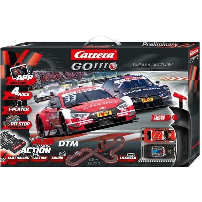 Carrera GO!!! PLUS 66009 Coffret DTM Speed Record