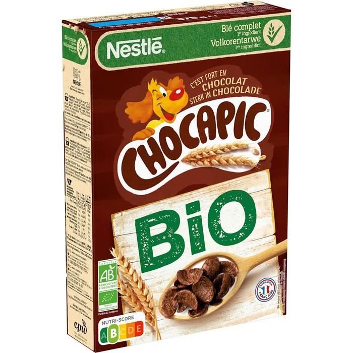 CHOCAPIC : Céréales au chocolat bio 375 g