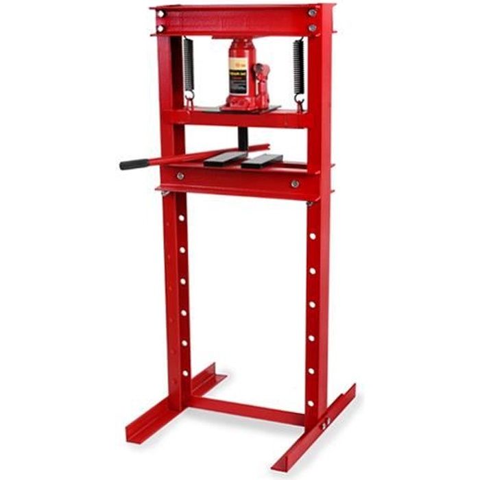 EBERTH 20T Presse d'atelier sur colonne hydraulique 20000 kg automobile plomberie pompe montage avec piston