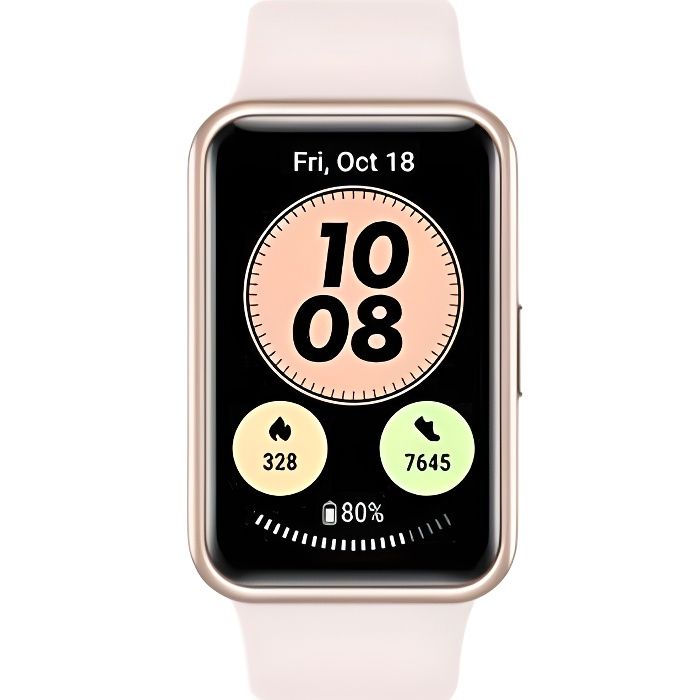 Bracelet connecté Huawei Watch Fit Rose nouveau