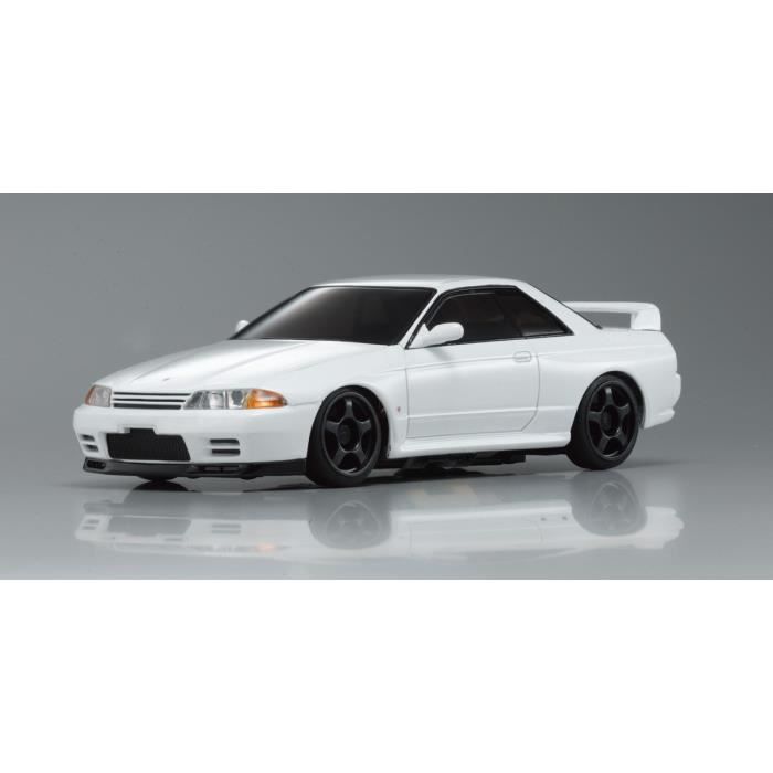 Kyosho AUTOSCALE NISSAN SKYLINE GT-R R32 BLANCHE (N-RM)