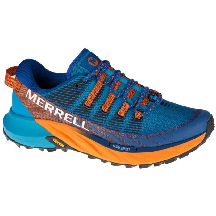 Merrell Agility Peak 4 Trail J135111, Homme, Bleu, chaussures de running