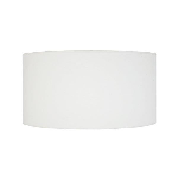 TOSEL Abat - Jour 1 lumière - luminaire intérieur - tissu blanc ivoire - Style urbain - H22cm L40cm P40cm