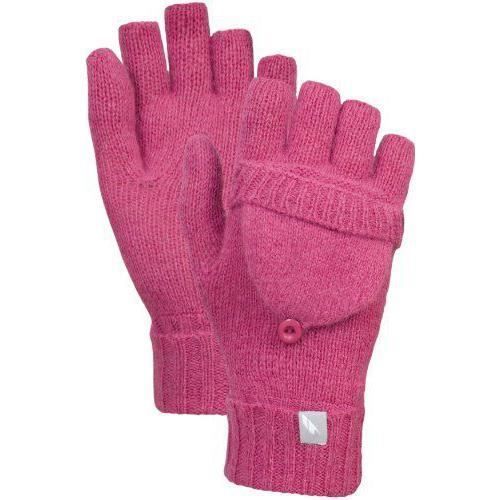 Trespass Tussock Mitaines en laine avec moufle amovible pour femme Rose Rose fuchsia Each - 5038231227090