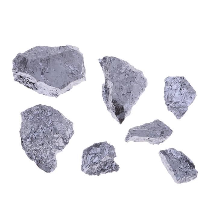 PIERRE NATURELLE de TERAHERTZ pour GUÉRISON de REIKI de ROCHE D'ÉNERGIE GEMSTONE CRYSTAL HILABEE2
