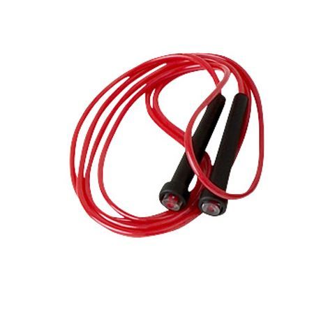 Corde à sauter en PVC 2,20 m Rouge