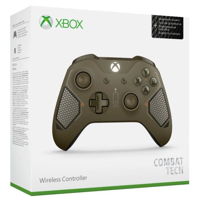 Manette sans fil Xbox One Edition Spéciale Combat Tech