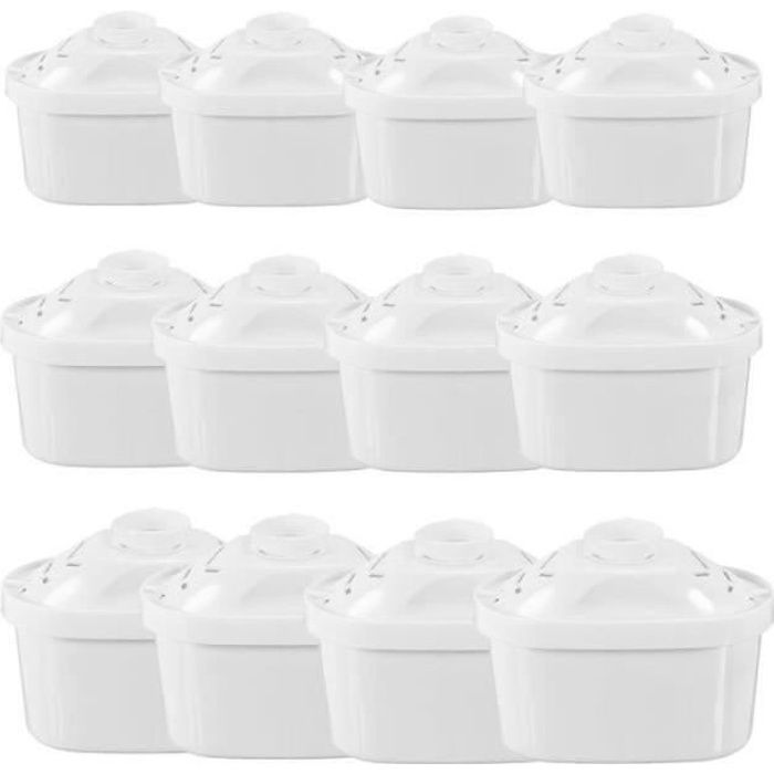 ZG28329-Pack de 12 Cartouches Filtres pour Brita Maxtra Carafe Filtrante Bouilloire Pièce de Rechange
