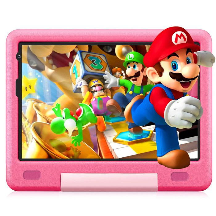 Tablette Tactile – Enfants – 8 Pouces – Android 12 – 4Go RAM – 64Go/1TB ROM – Rose