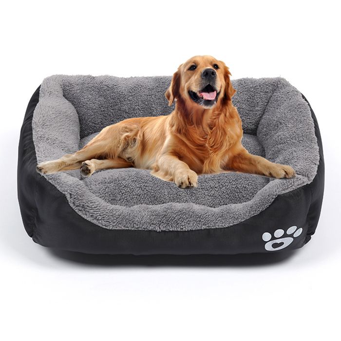 Meilleurs prix pour Lit confortable pour chiens de grande taille, matelas respirant et lavable, coussin douillet pour animaux de compagnie