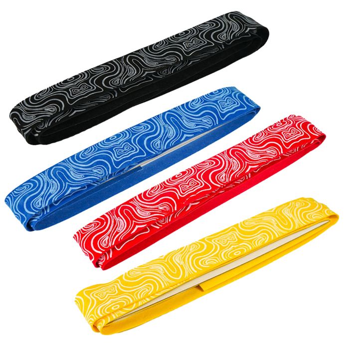 Lot De 5 Grips Antidérapants Pour Raquettes De Tennis/Badminton - PU Respirant, Adhésif, 110cm