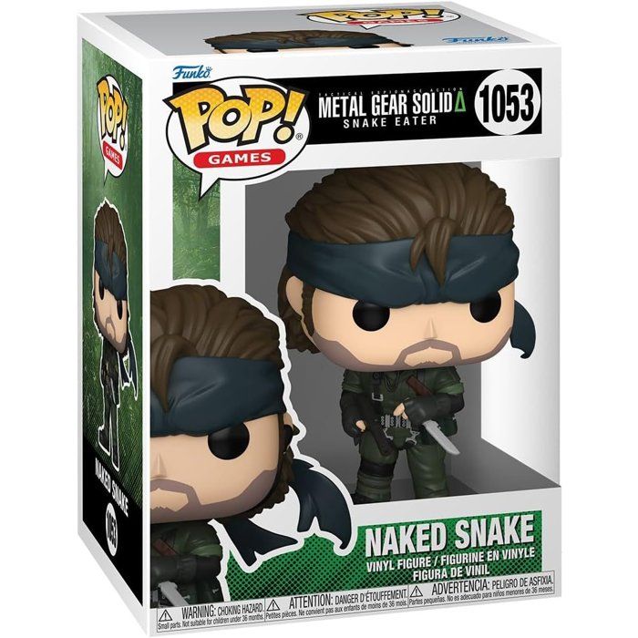 Figurine Funko Pop Games Metal Gear Naked Snake - vue 3