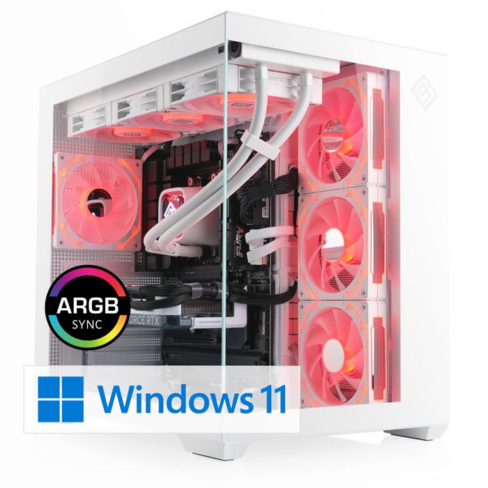 Csl Computer Pc Gaming Csl M12110h, Ryzen 7 9800x3d (8x 4700 Mhz), Geforce Rtx 5070 Ti, Ddr5, M.2 Ssd, Windows 11 - vue 2