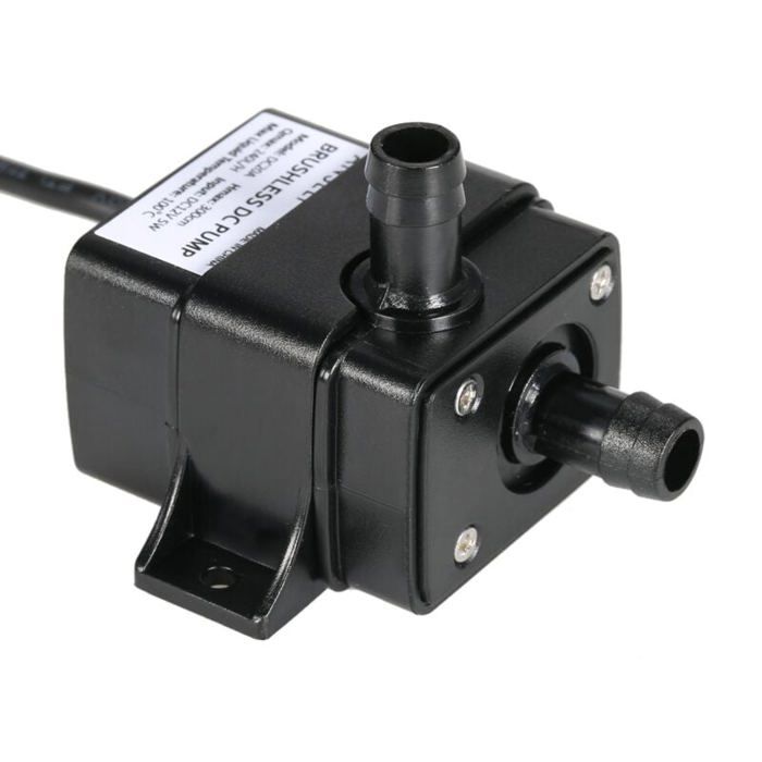 Comparer les prix de Mini pompe eau/huile DC12V 240L/H 3m - sans balai ultra silencieuse étanche - fontaine aquarium Label