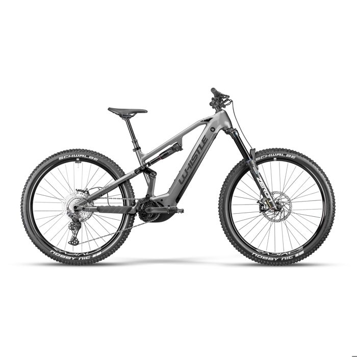 Vélo Whistle O-Rush A7.5 Shimano Deore RD-M6100 12V - silver - Gris - 52 cm