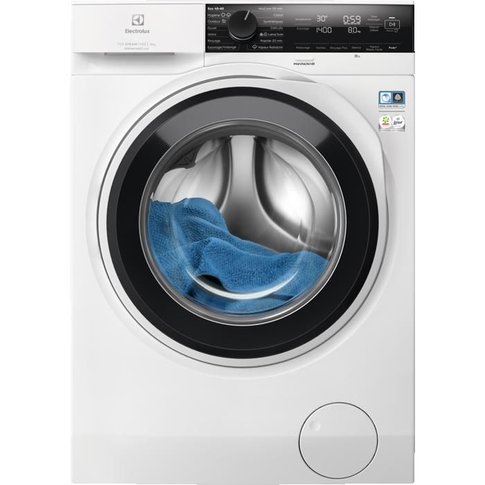 Electrolux Lave linge hublot Pose libre SteamCare 700 11 kg EW7FI1114OV - vue 2