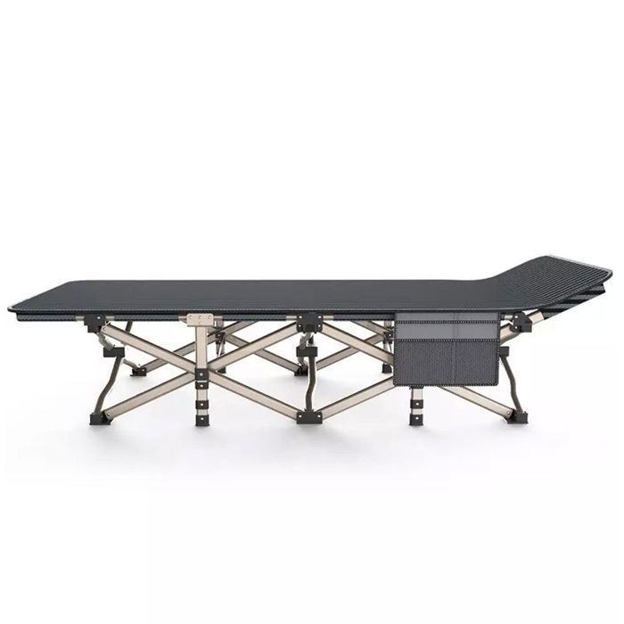 Lit de camp pliant - Vanit FB26 - Pliable et compact - Structure robuste - Surface de couchage confortable