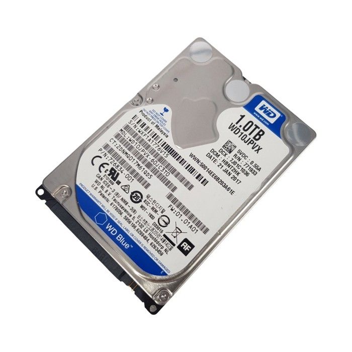 Disque Dur SATA 2.5 Western Digital WD10JPVX 60JC3T0 5400rpm 8Mo